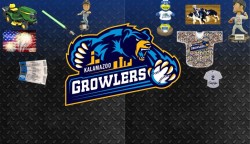 Growlers logo Promotional and Tickets