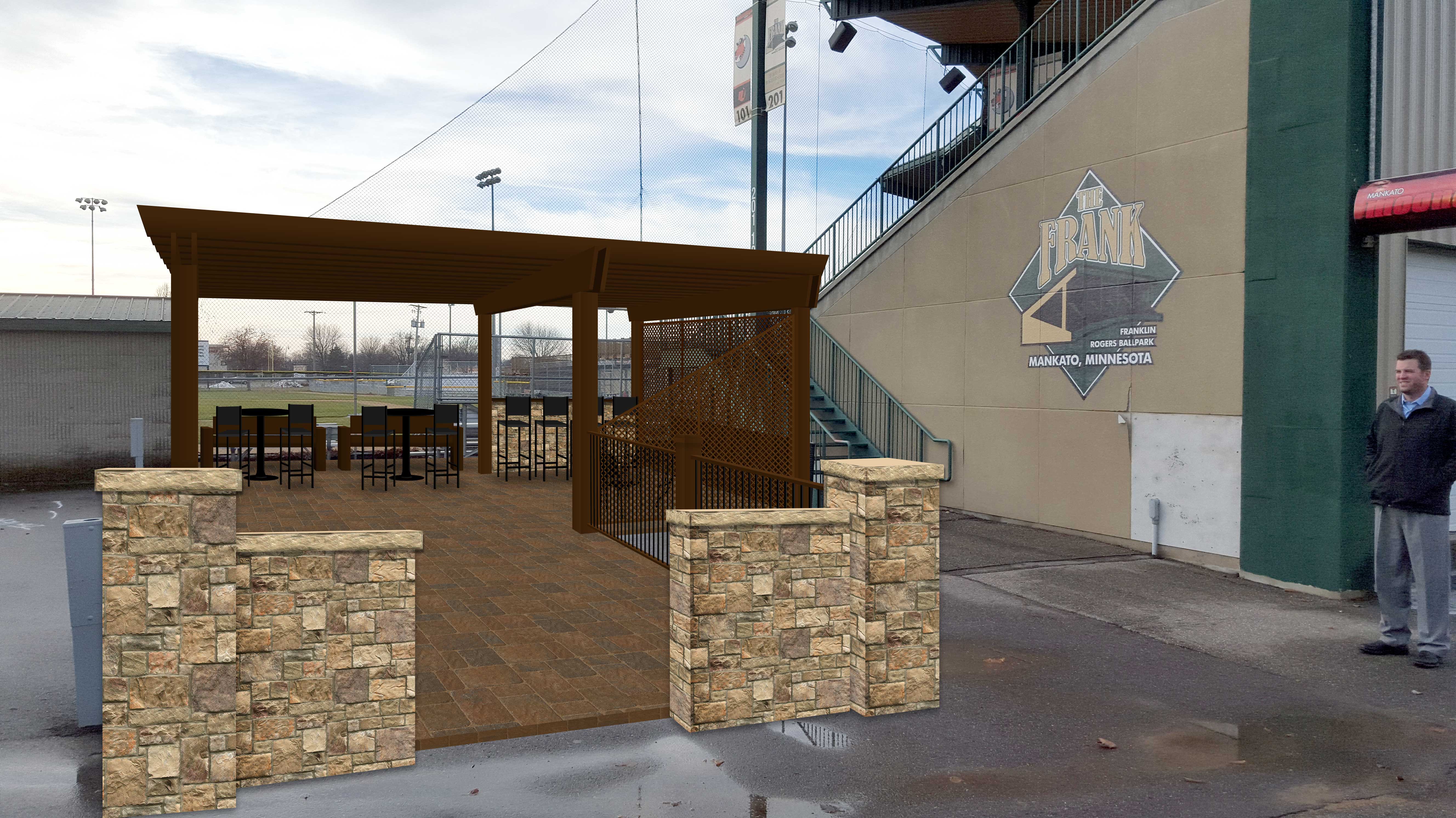 Home Plate Club First Rendering Mockup