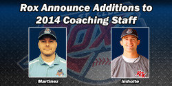 Rox Announce Additions to 2014 Coaching Staff