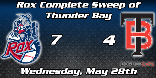 Rox Complete Sweep of Thunder Bay