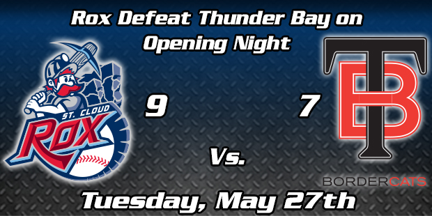 Rox Defeat Thunder Bay on Opening Night