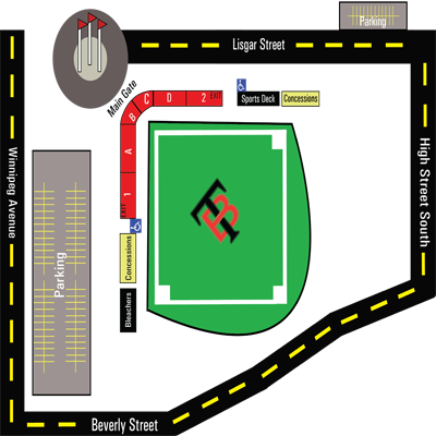 Thunder Stadium Seating Chart