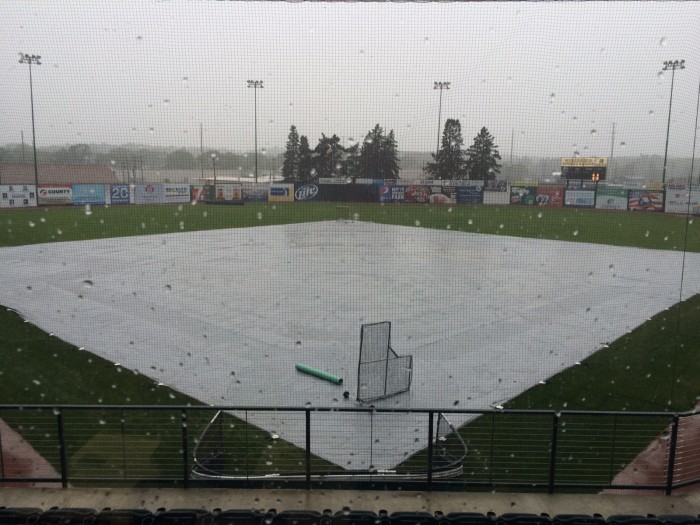 Athletic Park Rain out