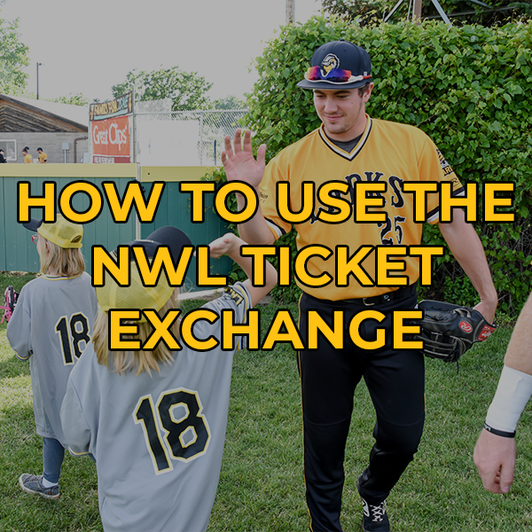 how to use the nwl ticket exchange, northwoods league ticket exchange program, bismarck larks ticket exchange